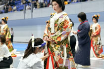必須授業の花嫁化粧